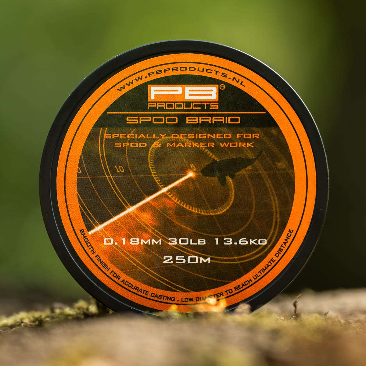 Spod & Marker Braid 0.18mm 30lb 250m Fluoro Orange