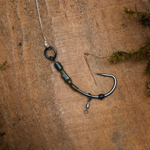 PB Products Ronnie rig stiff, hook detail