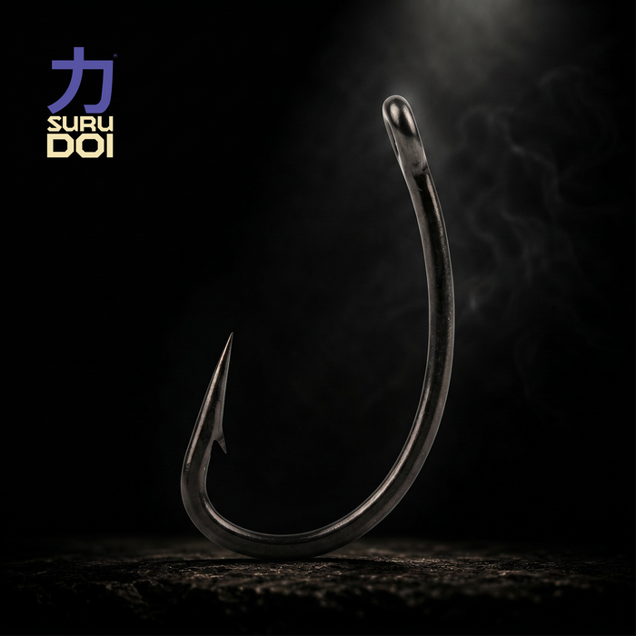 SURUDOI Curved KD micro barbed carp hook