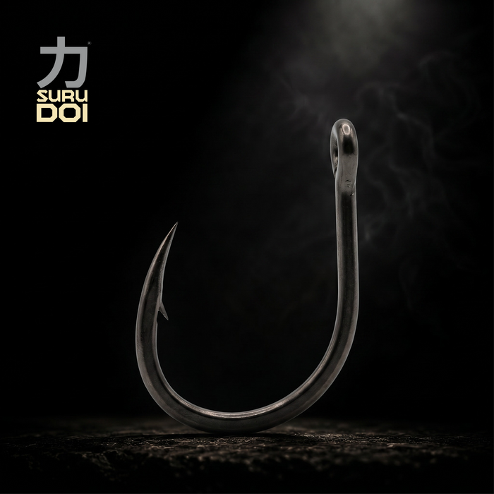 SURUDOI Wide Circle micro barbed carp hook